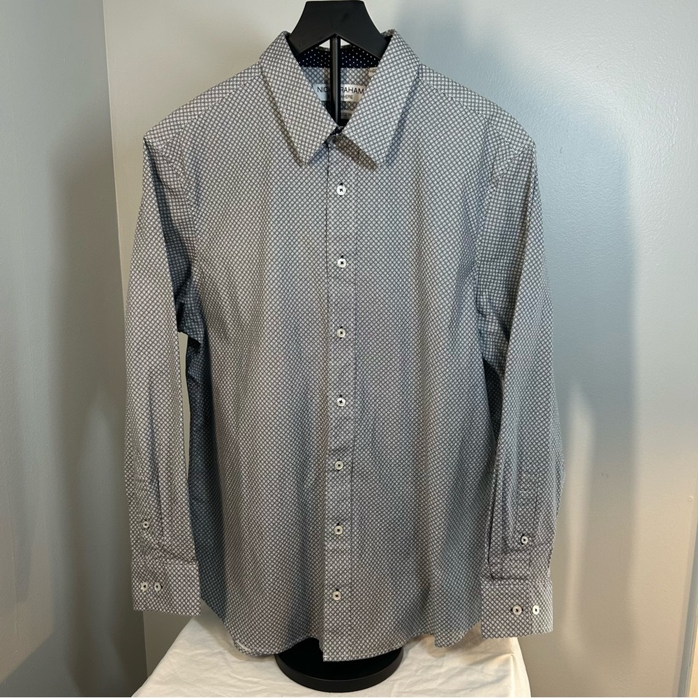 Nick Graham Everywhere Modern Fit Men’s Long‎ Sleeve Shirt